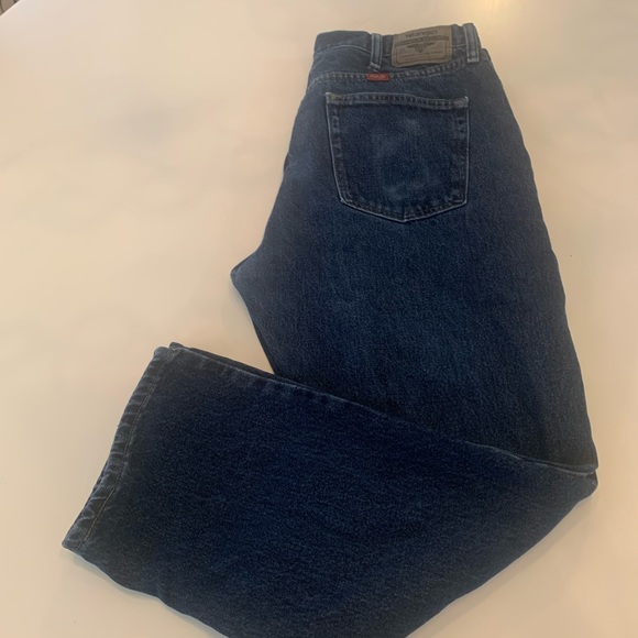 Wrangler men’s jeans style 96501MR relaxed fit 38x30 preworn good condition - Picture 6 of 8